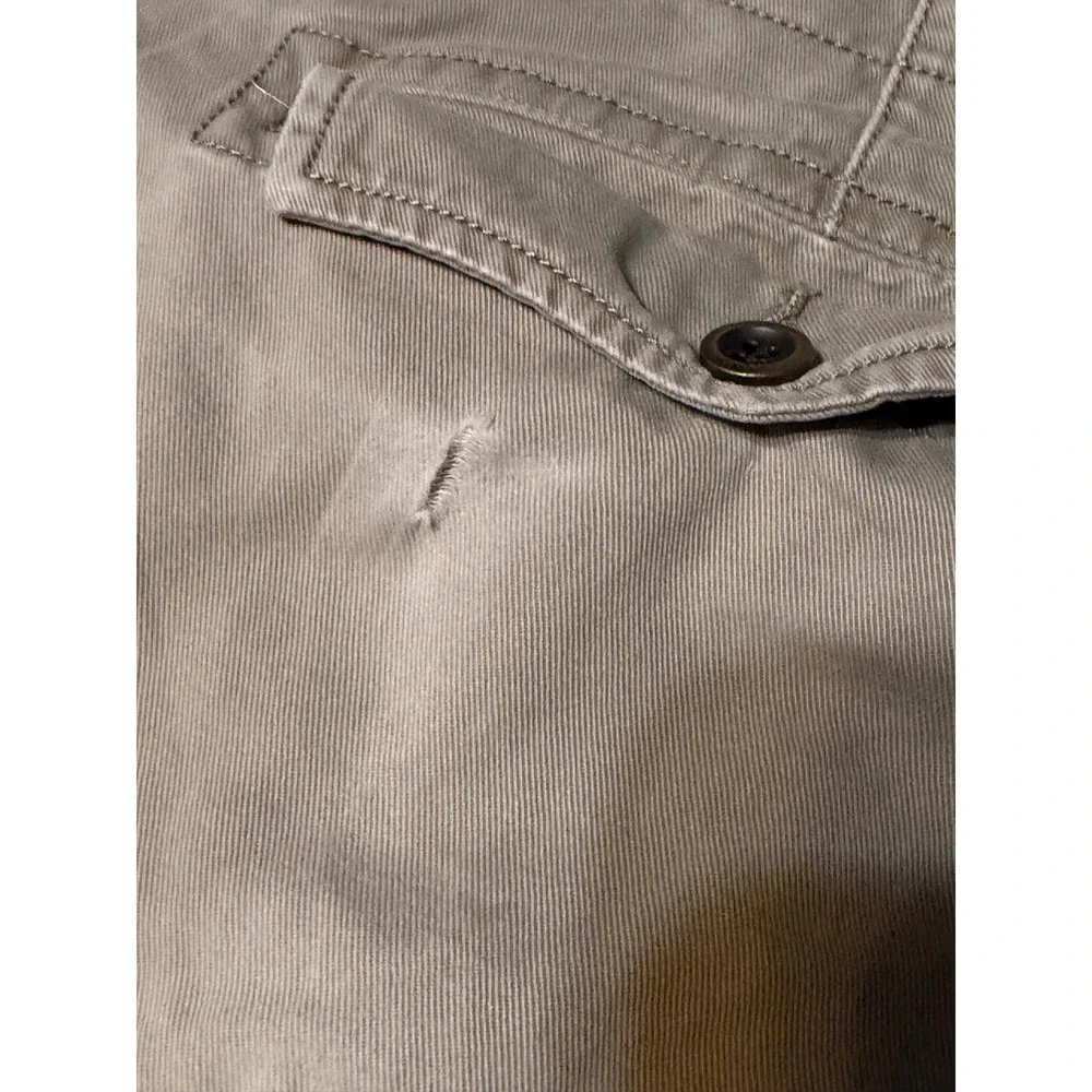 Levis Mens Cargo Shorts Khaki Tan White Tab Utility Relaxed Fit W38